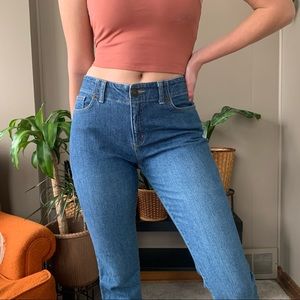 Lands End Bell Bottom Jeans